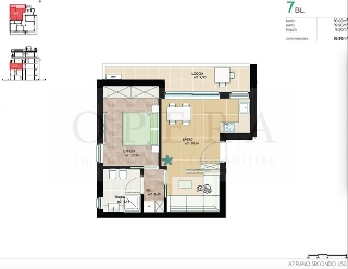 zoom immagine (Appartamento 59 mq, 1 camera, zona Bolzano - Centro)